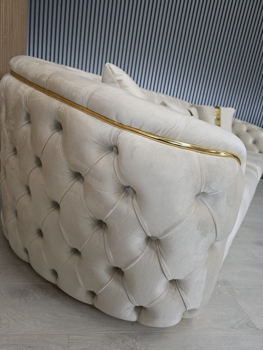 Khalifah sofa 3+2 range plush velvet - choose combination