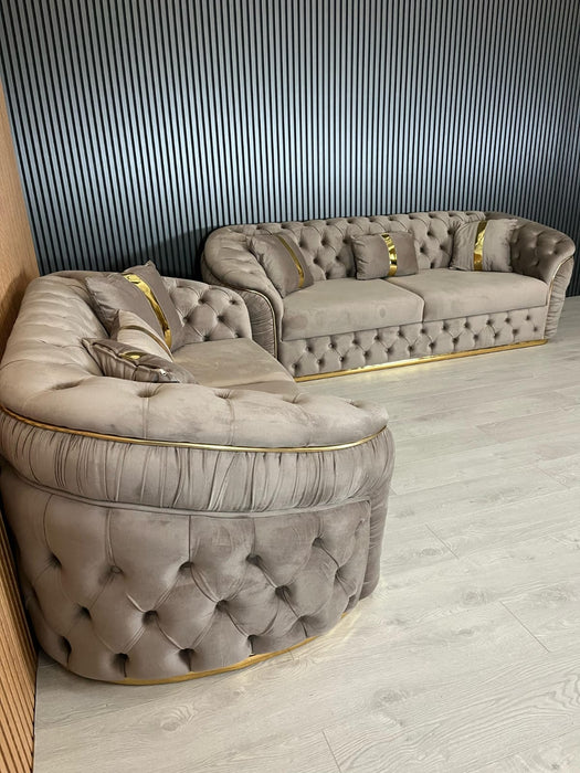 Ambassador 3&2 Sofa Range Plush Velvet
