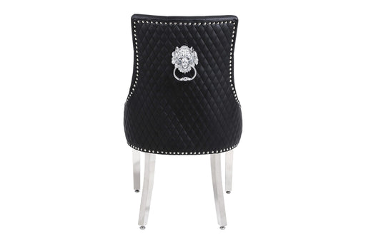 Majestic Dining Chair Black Velvet