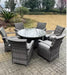Kent Rattan Dining Set Table And Chair Sets
