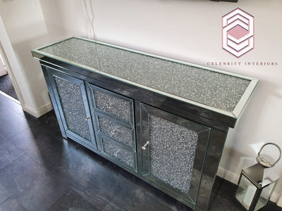 crushed diamond sideboard sideboard