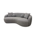 Wave Boucle Sofa - Grey