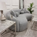 Wave Boucle Sofa - Grey