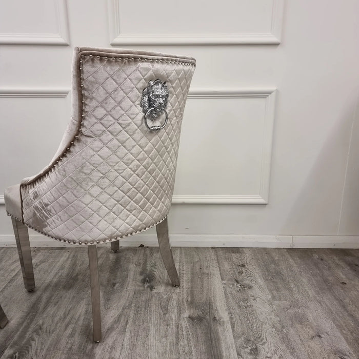 1.5m Arianna Dining Table + 4 Bentley Dining Chair Set