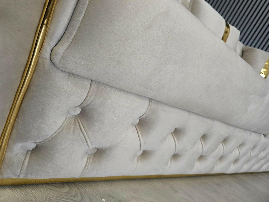 Khalifah Sofa 3+2 Range Plush Velvet - Choose Combination