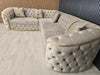 Khalifah corner sofa range plush velvet - choose combination