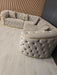 Khalifah corner sofa range plush velvet - choose combination