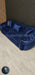 Ambassador 3+2 Seater In Navy & Gold Plush Velvet