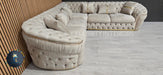 Ambassador corner in 270x270cm in Champagne and Gold