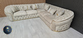 Ambassador corner in 270x270cm in Champagne and Gold