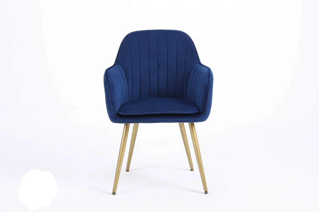 PRETORIA VELVET DINING CHAIR (BOX OF 2 CHAIRS)