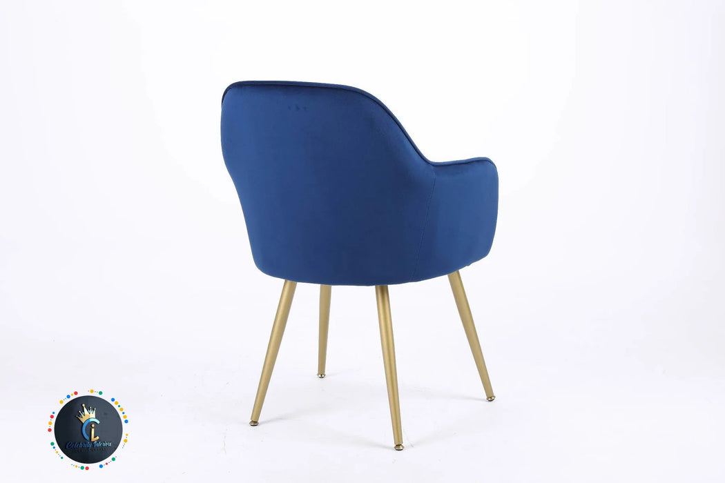 PRETORIA VELVET DINING CHAIR (BOX OF 2 CHAIRS)