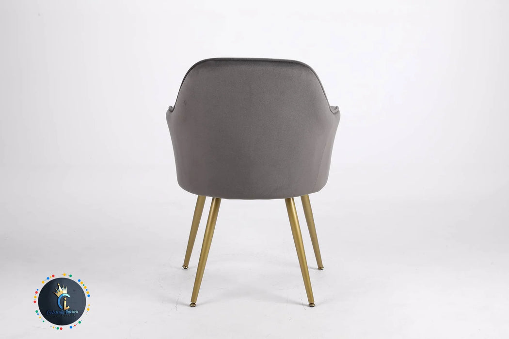 PRETORIA VELVET DINING CHAIR (BOX OF 2 CHAIRS)