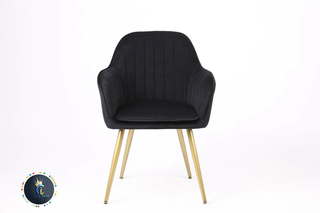 PRETORIA VELVET DINING CHAIR (BOX OF 2 CHAIRS)