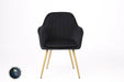 PRETORIA VELVET DINING CHAIR (BOX OF 2 CHAIRS)