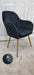 PRETORIA VELVET DINING CHAIR (BOX OF 2 CHAIRS)