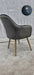 PRETORIA VELVET DINING CHAIR (BOX OF 2 CHAIRS)
