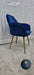 PRETORIA VELVET DINING CHAIR (BOX OF 2 CHAIRS)