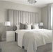 Audie bedframe plush velvet