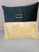 Buckled Furred  Cushion
