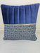 Cora Blue and Gold Detailing  Cushion