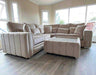 Louisiana plush velvet corner sofa range