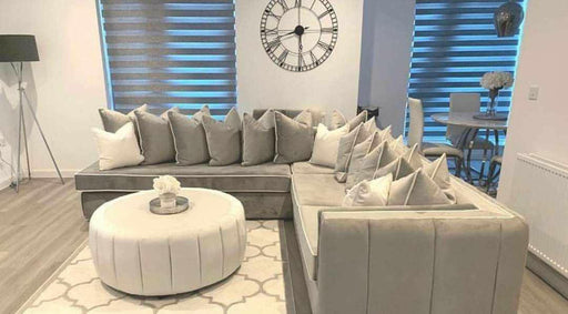 Louisiana Velvet Chaise Sofa Range