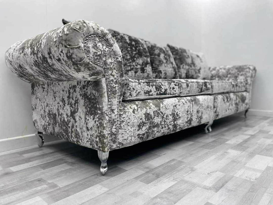 Chelsea 4-6 seaters Crushed Velvet Sofa Range