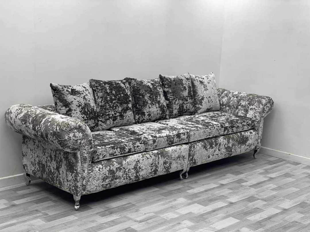 Chelsea 46 seaters Crushed Velvet Sofa Range — Celebrity Interiors