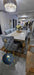 Sofia Dining Table + Victoria Lion Knocker Chairs