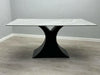 Caroline Grey Ceramic 160cm Fixed Top Table