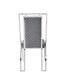 Windsor Grey & Silver Dining Chair