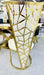 Vienna Velvet Metal Plating Dining Chairs - Set Of 2