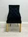Sorrento Sintered Stone Rectangle Dining Table + Majestic Velvet Dining Chairs