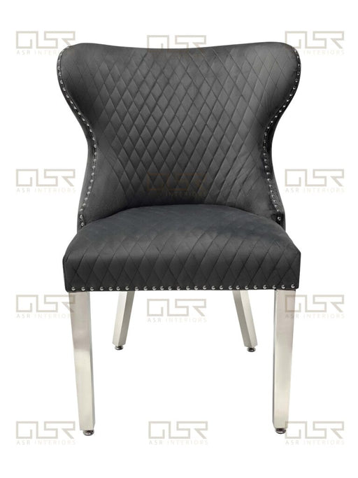 Valentino velvet dining chair