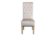 Sofia Black & Gold Square Knocker Dining Chair