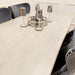 Freya 1.8 Dining Table Solid Light Pine wood with Chrome Metal Legs + Chelsea Dining Chair with Lion Knocker & Buttoned Back