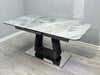 Zermatt Extendable Dining Table(160 – 200) (Grey Ceramic)