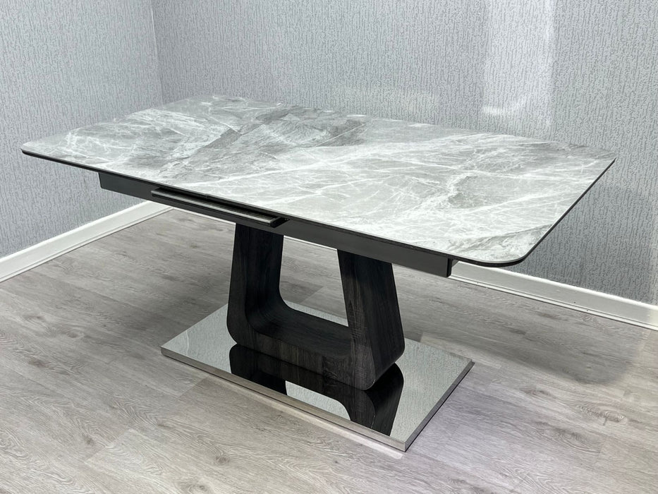 Zermatt Extendable Dining Table(160 – 200) (Grey Ceramic)