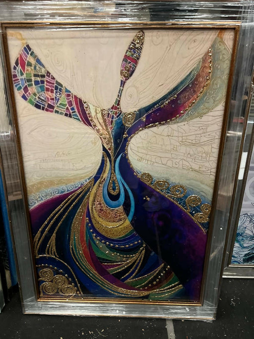 3D Glitter Wall Art Multi