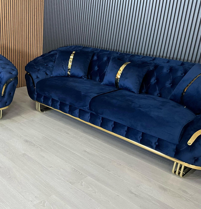 Bvlgari special 3+2 Seater Sofa Plush Velvet