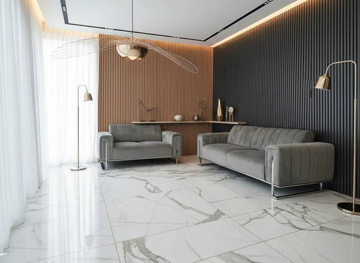 Genova 2+2 Seater Sofa Set – Grey Velvet with Chrome Detailing & Legs | Modern Luxury Sofa