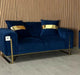 Genova 3+2 in Navy and Gold