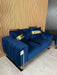 Genova 3+2 in Navy and Gold