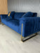 Genova 3+2 in Navy and Gold
