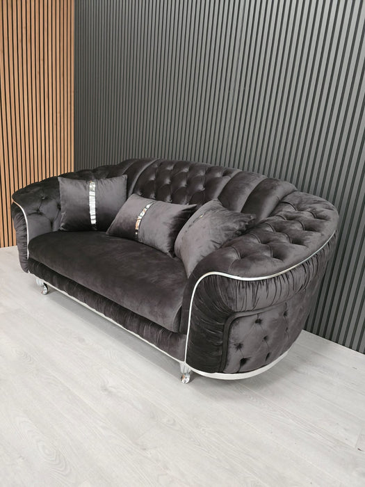 Konan 3+2 seater sofa plush velvet
