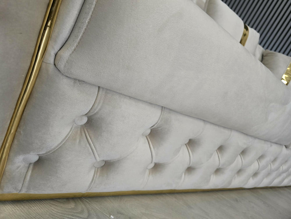 Khalifah 2 Seater Sofa plush velvet