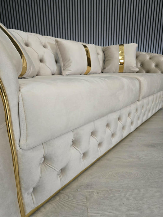 Khalifah 2 Seater Sofa plush velvet
