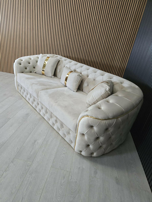 Khalifah 2 Seater Sofa plush velvet