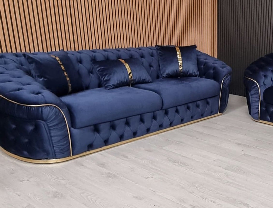 Ambassador 3+2 sofa range plush velvet